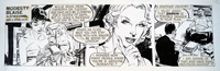 Modesty Blaise daily strip 6421 (Original)