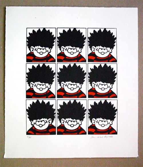 Dennis x 9 (Limited Edition Print) (Signed)