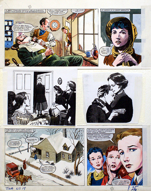 Little Women and Good Wives 11 (Original) by Gino D'Antonio at The Illustration Art Gallery