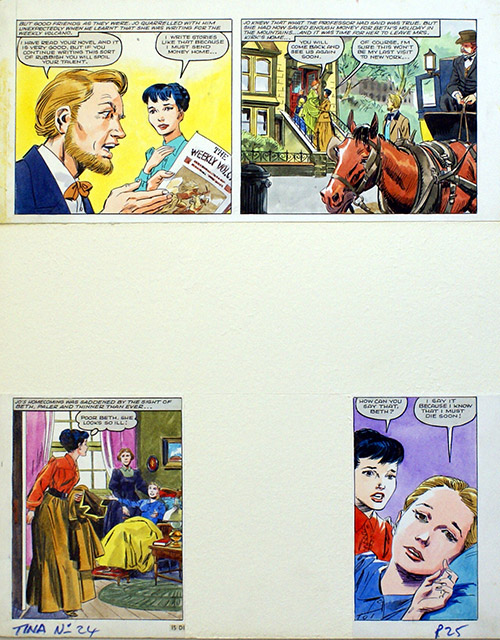 Little Women and Good Wives 22 (Original) by Gino D'Antonio at The Illustration Art Gallery