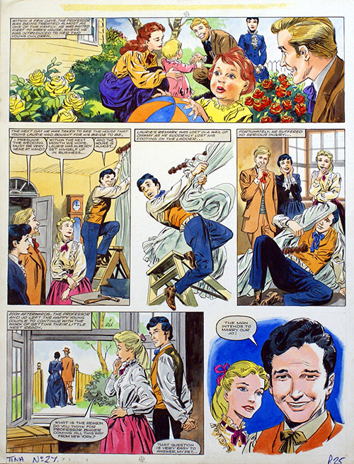Little Women and Good Wives 28 (Original) by Gino D'Antonio at The Illustration Art Gallery