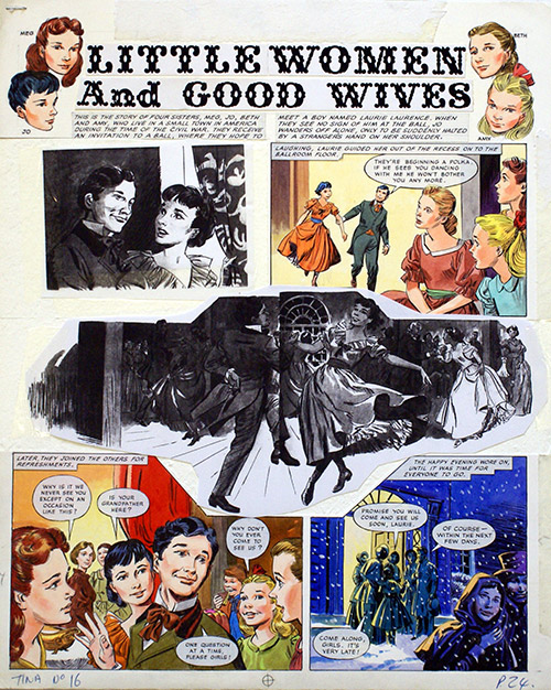 Little Women and Good Wives 8 (Original) by Gino D'Antonio at The Illustration Art Gallery