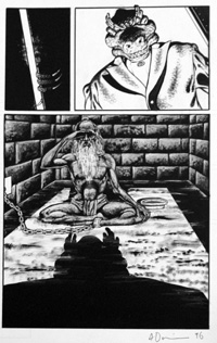 Neil Gaiman's Teknophage 23 (Original) (Signed)