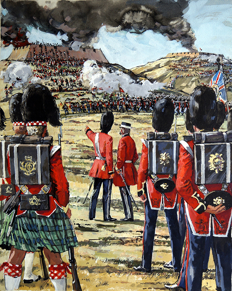 Sebastopol - Assault on the Redan (Original) art by Leo Davy at The Illustration Art Gallery