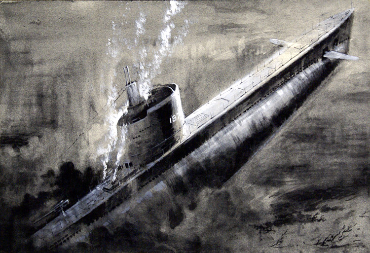 Sunken Submarine (Original)