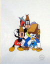 Mickey, Donald & Pluto in Lonesome Ghosts 1937 (Limited Edition)