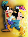 Disney comic cover art #2 (Original)