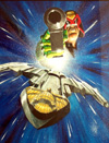 Judge Dredd cover (Original) (Signed)