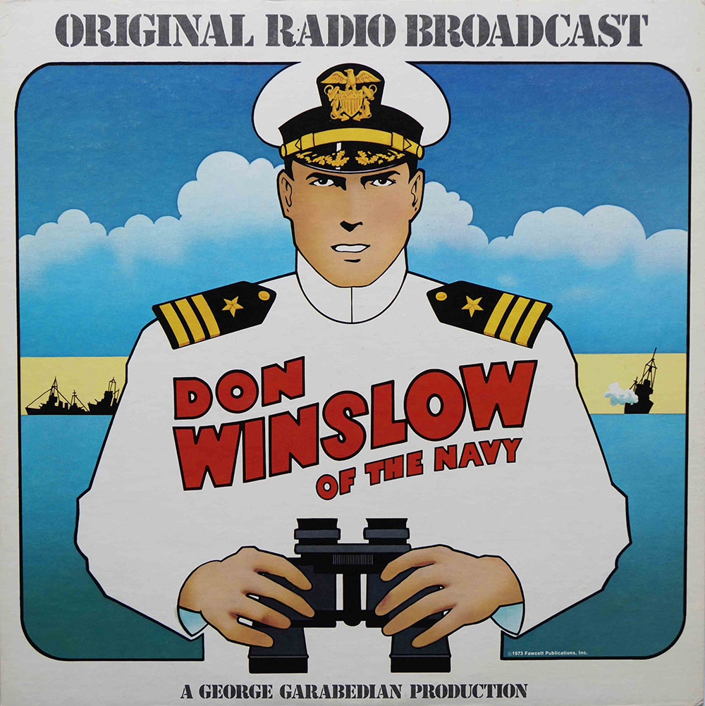 Don Winslow of the Navy - Original Radio Broadcast (vinyl record) art by Comics & Magazines at The Illustration Art Gallery