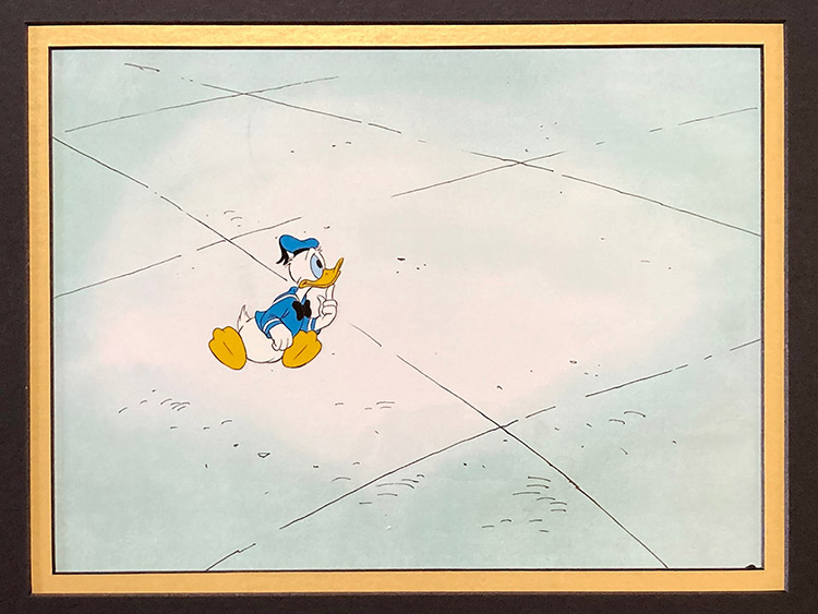 Donald Duck - Animation Cel (Original) by Disney Studio at The Illustration Art Gallery