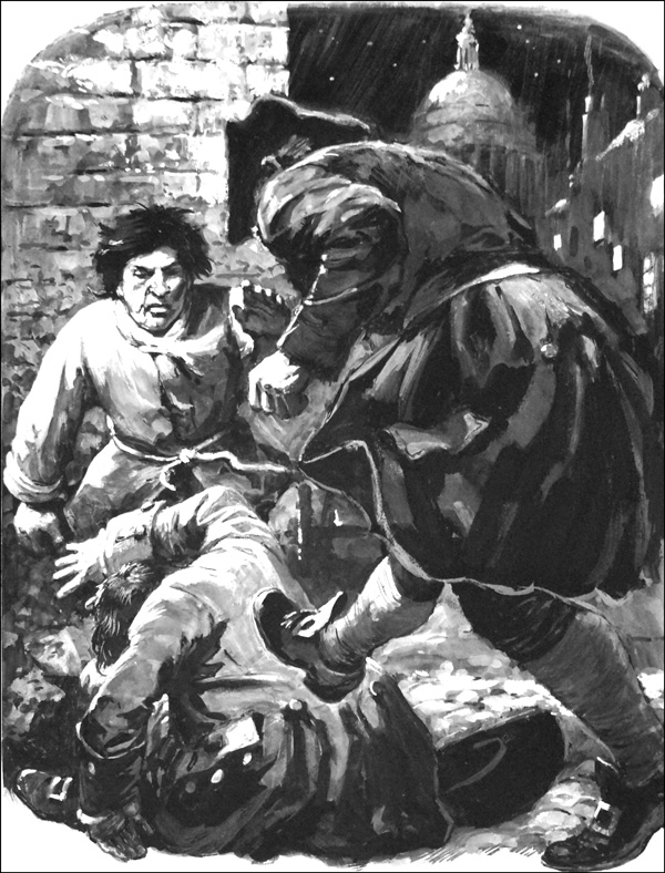 Journalist Attacked (Original) by British History (Doughty) at The Illustration Art Gallery