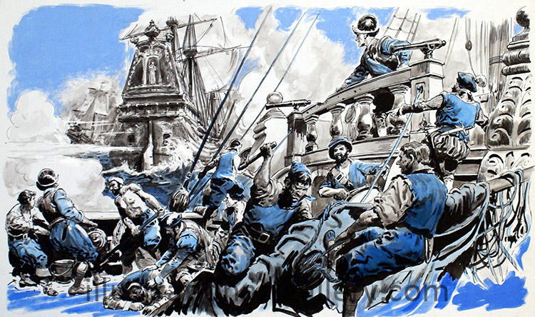 Aboard the Spanish Armada (Original)