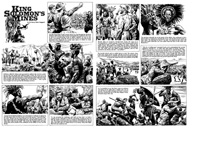 King Solomon's Mines Pages 19 and 20 (two pages) (Originals)