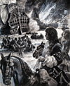 The End of the Old Pretender (Original) (Signed)