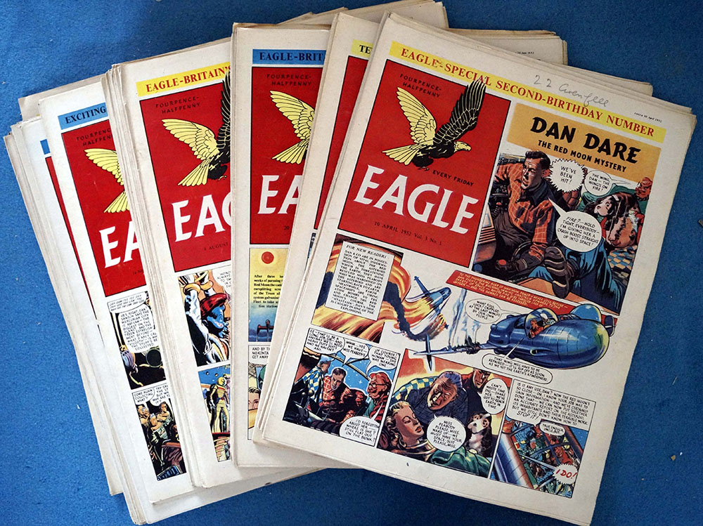 Eagle Volume 3 issues 1  52 (1952 missing issue 31) FN at The Book Palace
