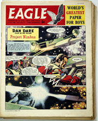Eagle Volume 11 issues 1 – 53 (1960 missing issues 36, 38, 40) Fine