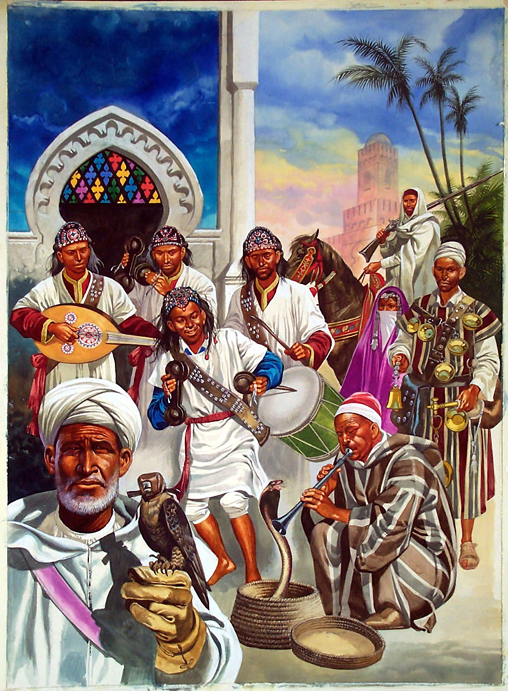 Arab Culture (Original) art by Ron Embleton Art at The Illustration Art Gallery