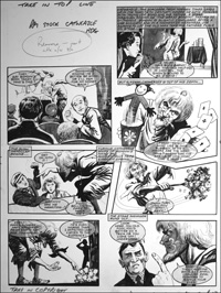 Catweazle - Flying Frogs (TWO pages) (Originals)