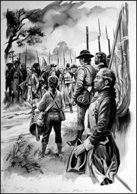 The British Defeat at Saratoga (Original)