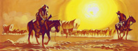 Desert Heat art by Ron Embleton