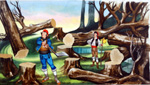Michael and the Mighty Men - the Woodcutter (Original)