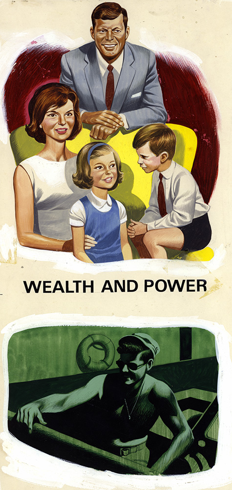 The Kennedy Family (Original) art by American History (Ron Embleton) at The Illustration Art Gallery
