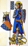 The Saintly Knight (Original) (Signed)