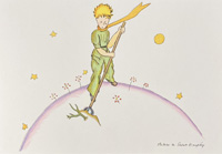 Antoine de Saint Exupery Art