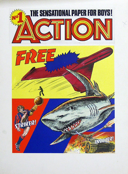 Action #1 Cover Art (Original)