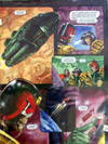 Judge Dredd Flying with Hershey (Original)