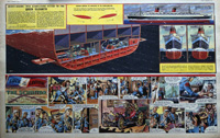 centre spread from the Eagle comic (included)