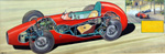The Formula Junior Stanguellini (Original) (Signed)