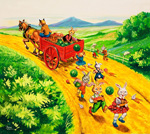 Brer Rabbit - What The Fox Doesn't See (Original) (Signed)