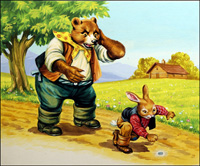 Brer Rabbit: Of All The Luck art by Henry Fox
