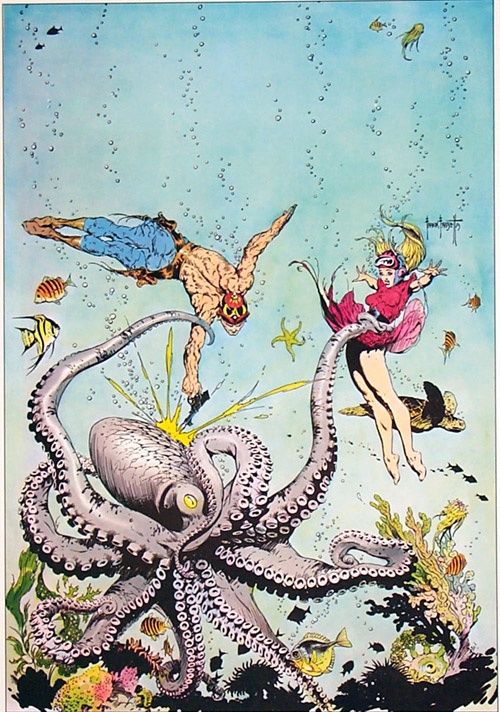 Famous Funnies cover #215 (Limited Edition Print)