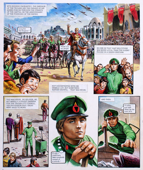The Trigan Empire - Look and Learn issue 769 (Original) (Signed)