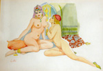 Secrets Of The Harem (Original) (Signed)