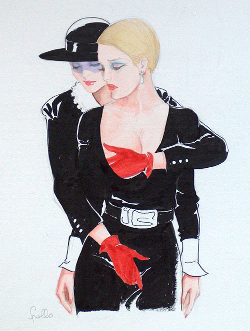 A Pair of Red Gloves (Original) (Signed)