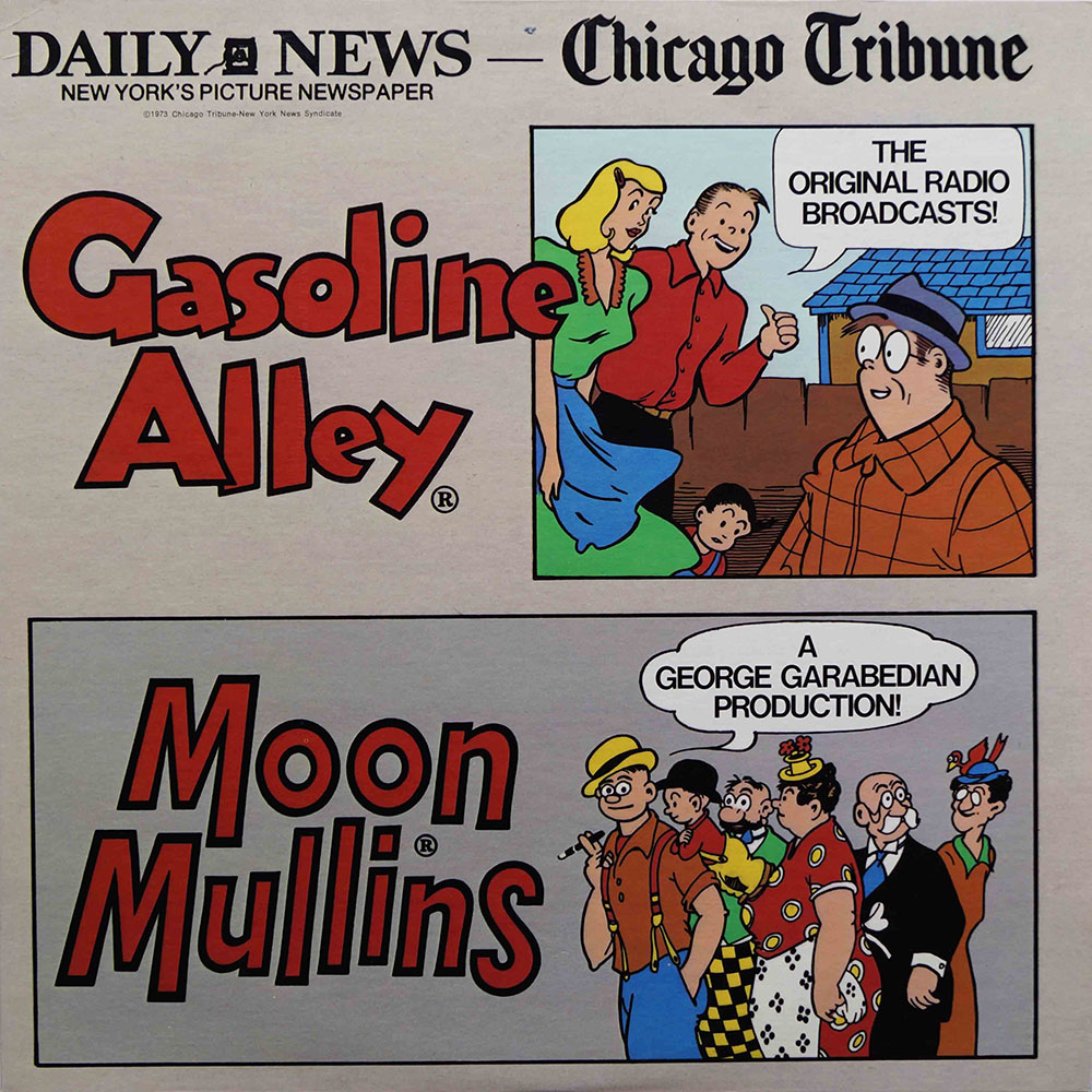 Gasoline Alley and Moon Mullin (vinyl record) art by Comics & Magazines at The Illustration Art Gallery