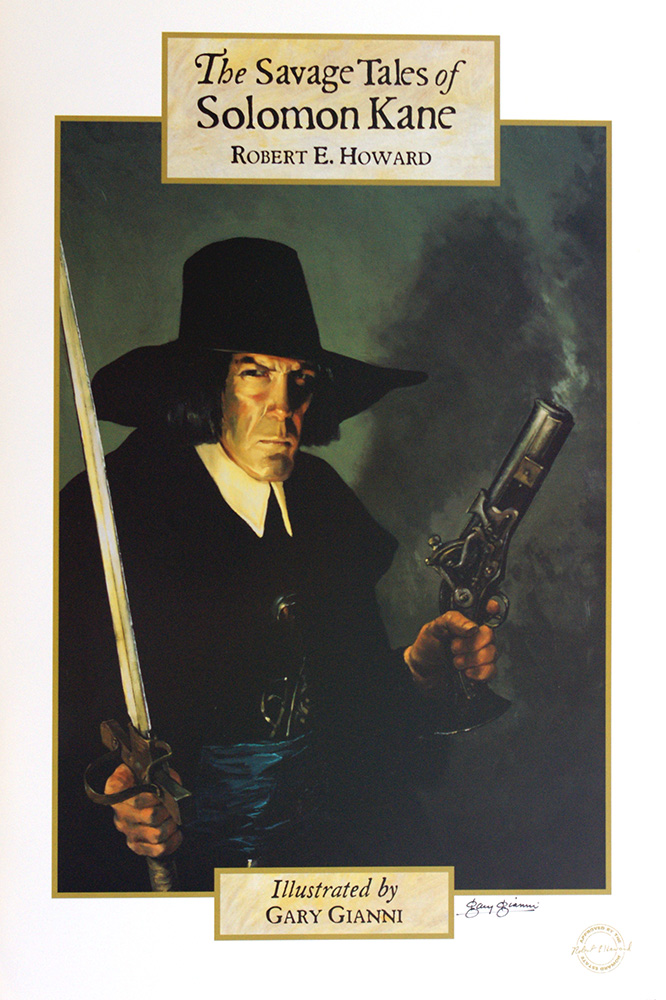 The Savage Tales of Solomon Kane 1 (Limited Edition Print) (Signed) art by Gary Gianni Art at The Illustration Art Gallery
