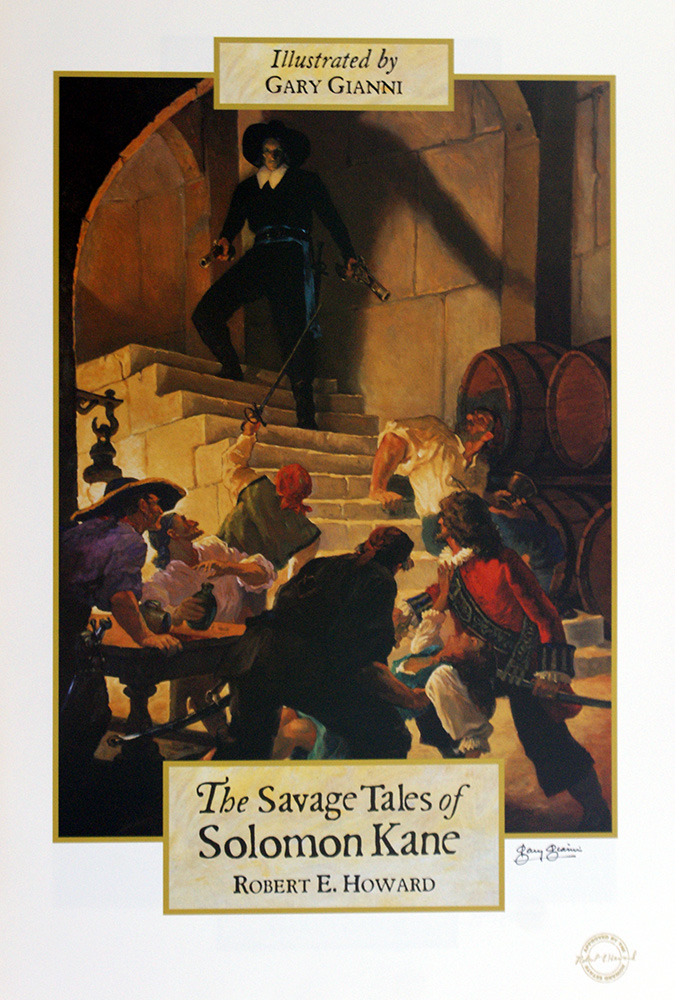 The Savage Tales of Solomon Kane 2 (Limited Edition Print) (Signed) art by Gary Gianni Art at The Illustration Art Gallery