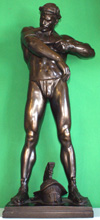 The Gladiator bronze statue (Original)