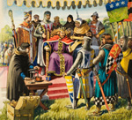 King John and the Magna Carta (Original) (Signed)