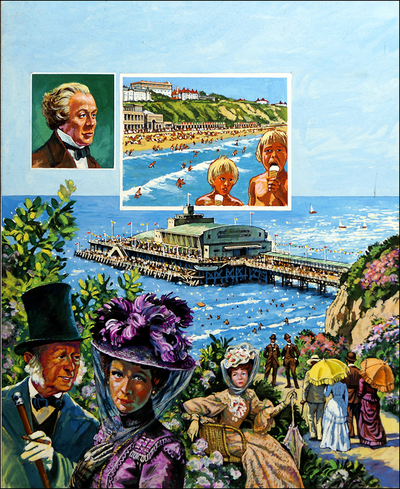 Bournemouth (Original) art by Harry Green at The Illustration Art Gallery