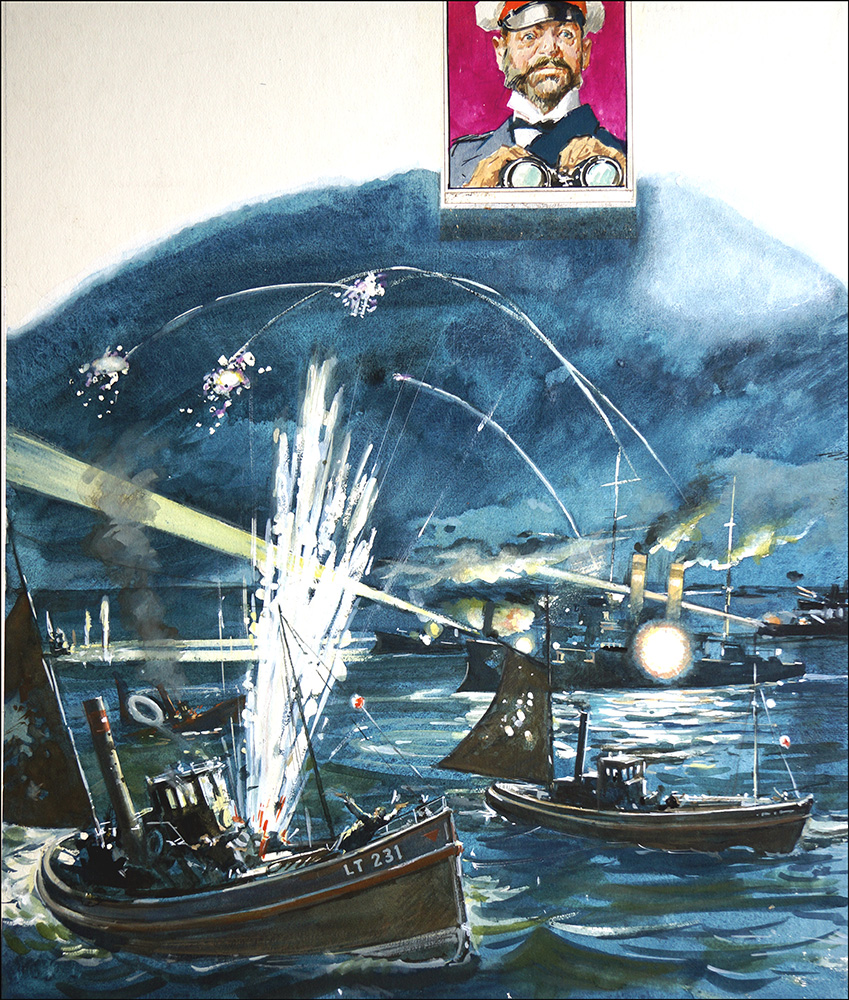 The Fleet That Blundered (Original) art by Harry Green at The Illustration Art Gallery