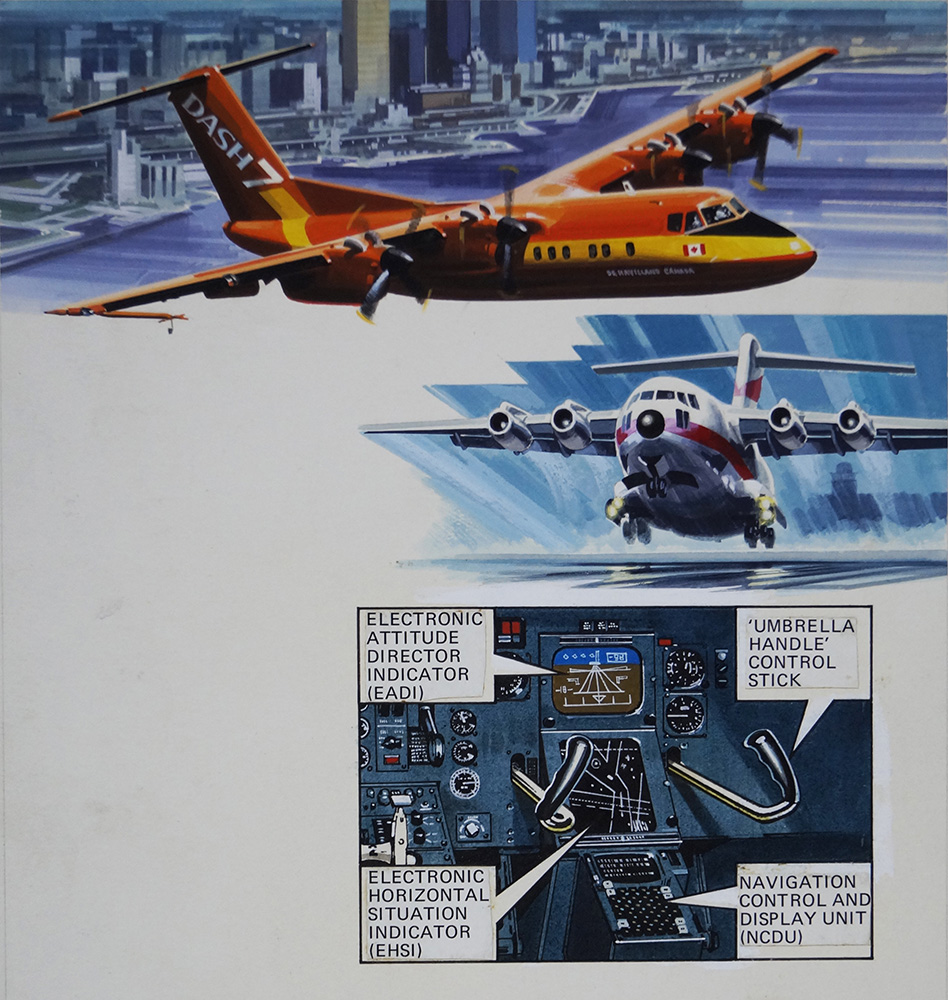 Dash 7 (Original) art by Air (Wilf Hardy) at The Illustration Art Gallery