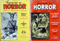 Magazine Of Horror: Bizarre - Frightening - Gruesome (2 issues) Magazine Of Horror: Bizarre - Frightening - Gruesome (2 issues)