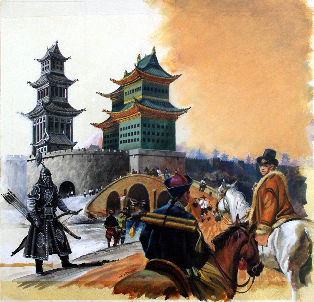 When China Ruled The World (Original) (Signed) art by Andrew Howat Art at The Illustration Art Gallery