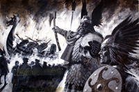 Up Helly Aa art by Andrew Howat