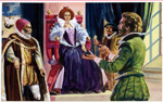 Queen Elizabeth 1 and Sir Francis Drake (Original)